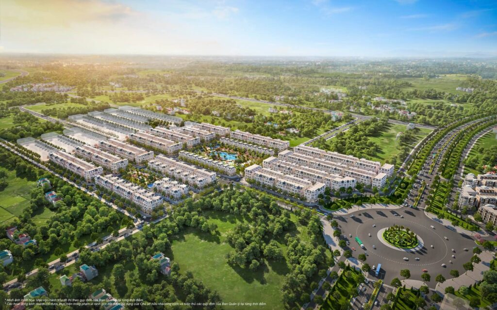Các phân khu tại dự án Vinhomes Golden Avenue Bắc Luân Móng Cái