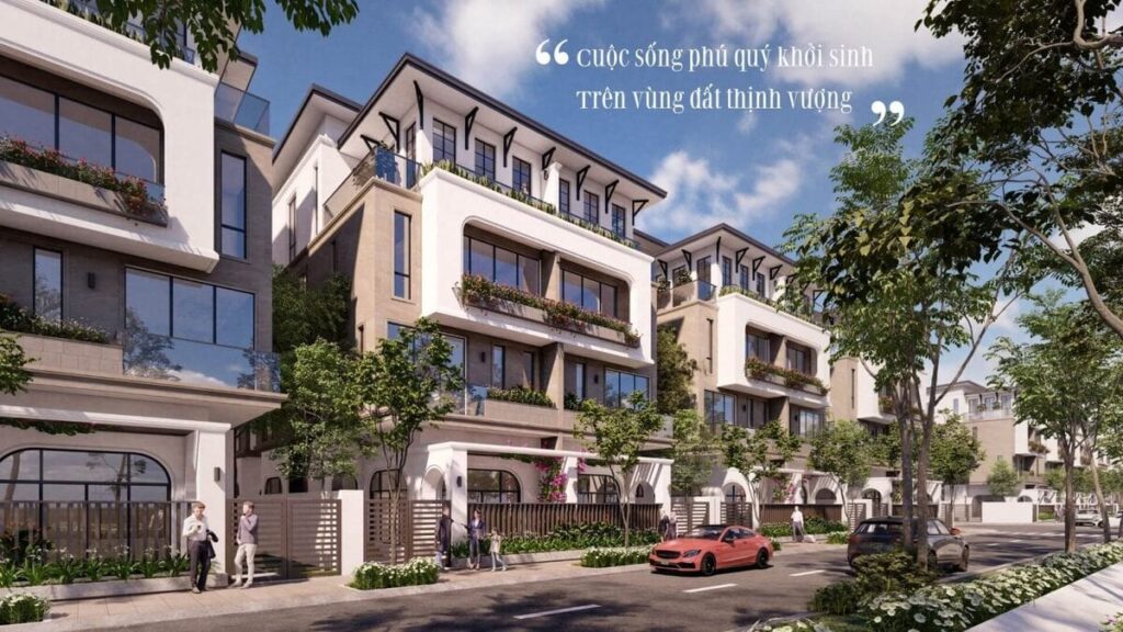 Biệt thự Vaquarius Văn Giang Hưng Yên