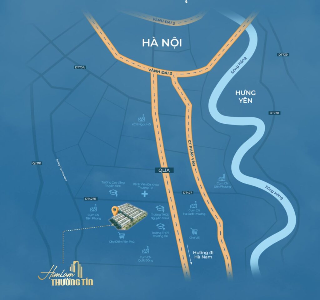 Vị trí Him Lam Thường Tín