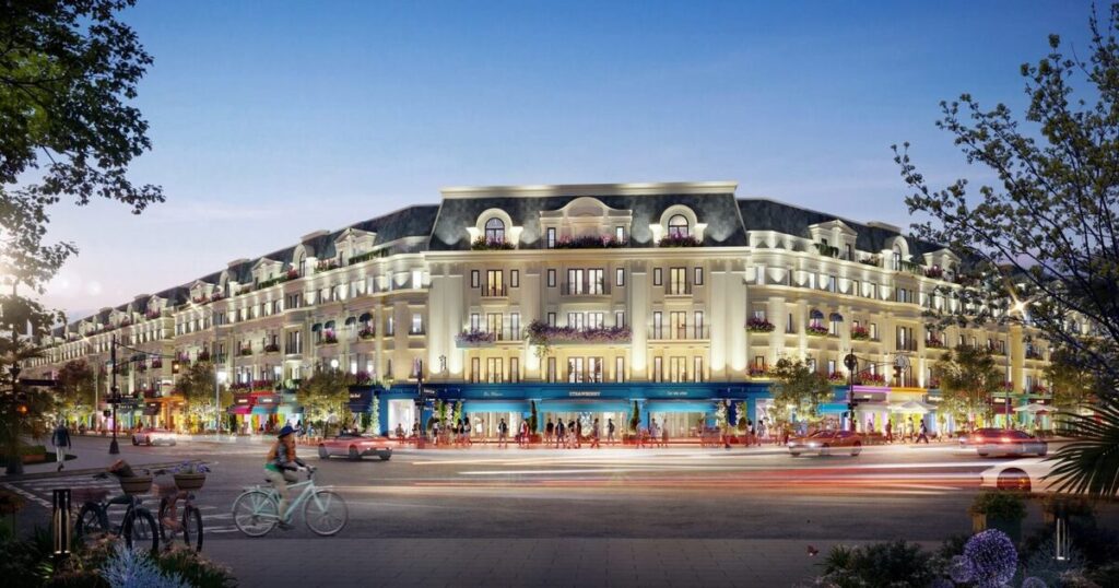 Phối cảnh Shophouse Rue De Charme Nguyễn Xiển