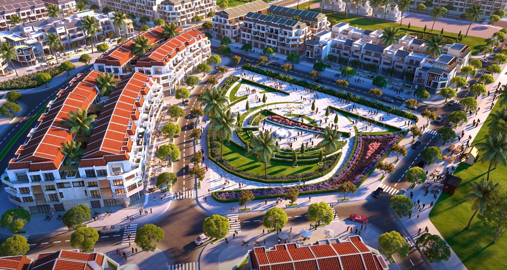 Mặt bằng tổng thể dự án Chi Đông Riverside Mê Linh