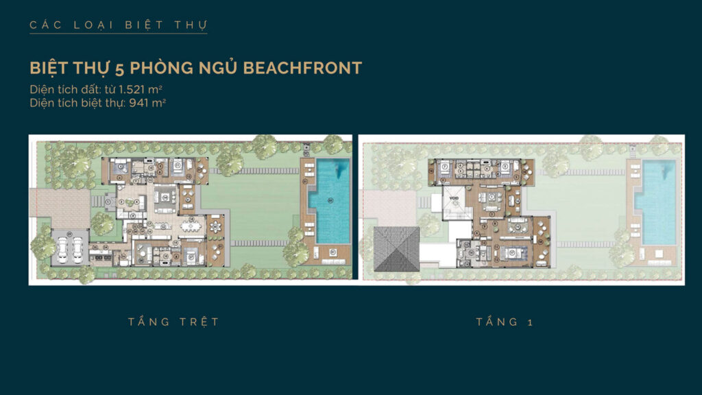 Mặt bằng dự án Hoiana Shores Golf Villas