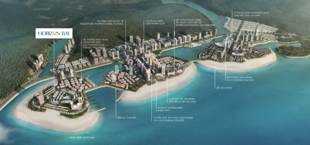 Vị trí đắc địa của dự án Horizon Bay Hạ Long