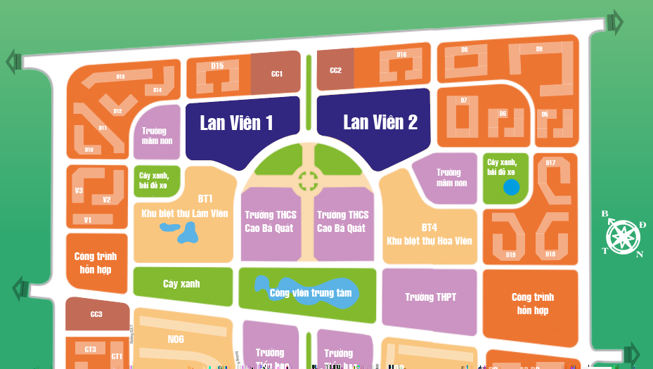 Tiện ích dự án Lan Viên Villa Đặng Xá – Gia Lâm