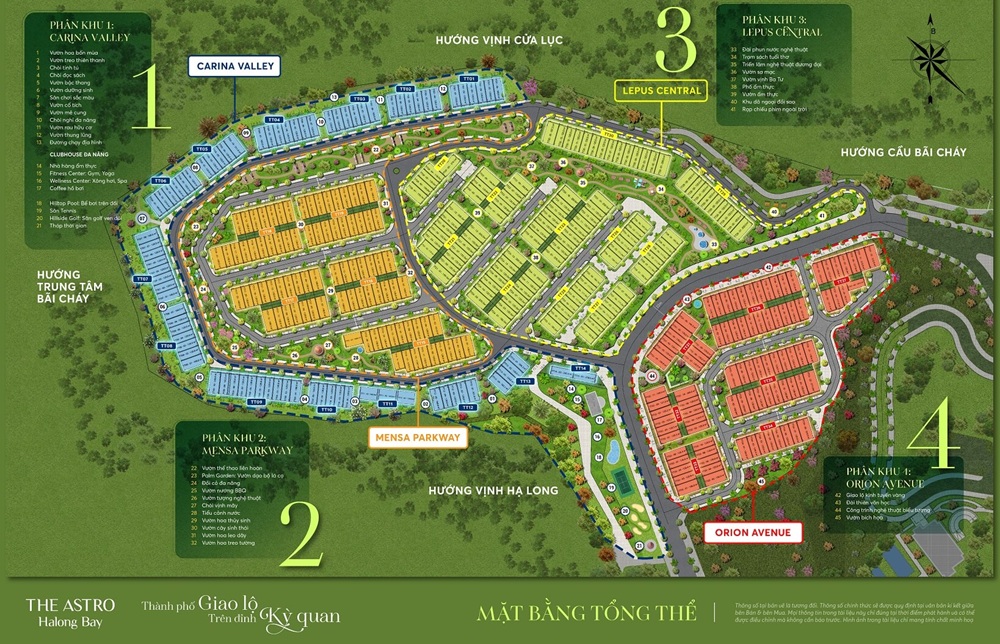Mặt Bằng Dự Án Ngôi Sao Hạ Long Bãi Cháy