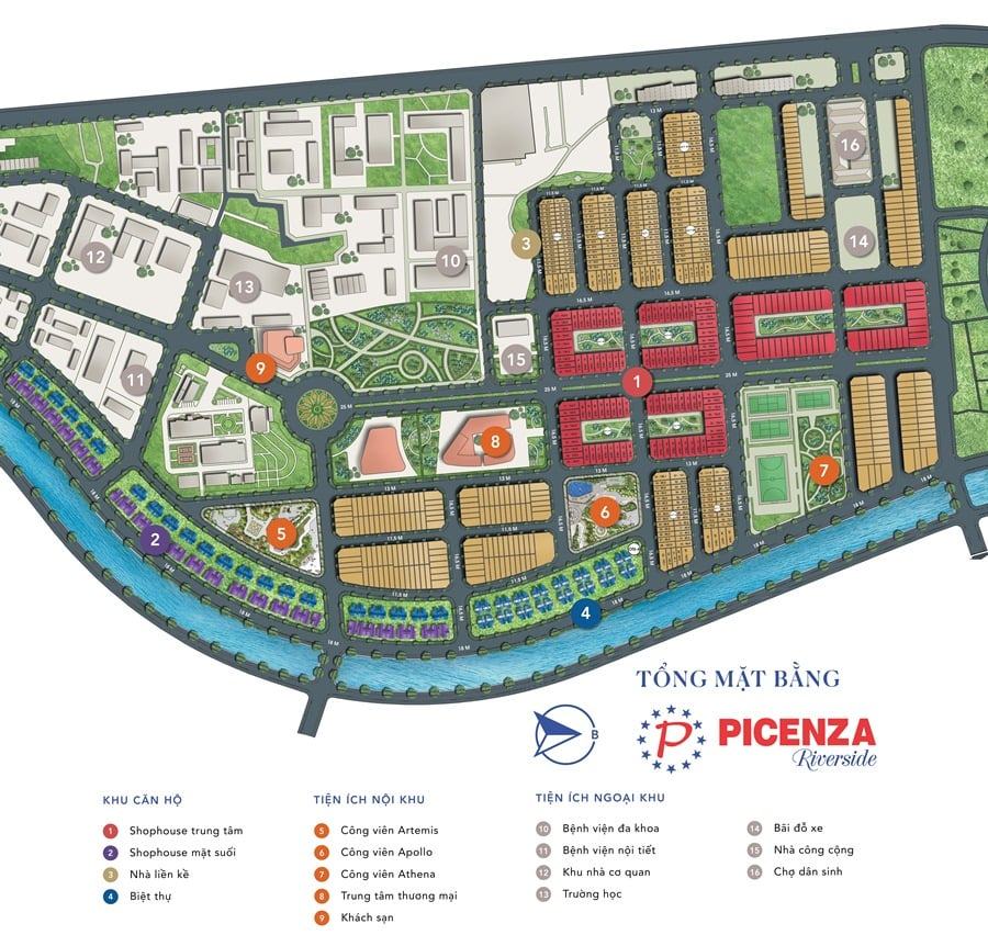 Thiết Kế Dự Án Picenza Riverside Sơn La