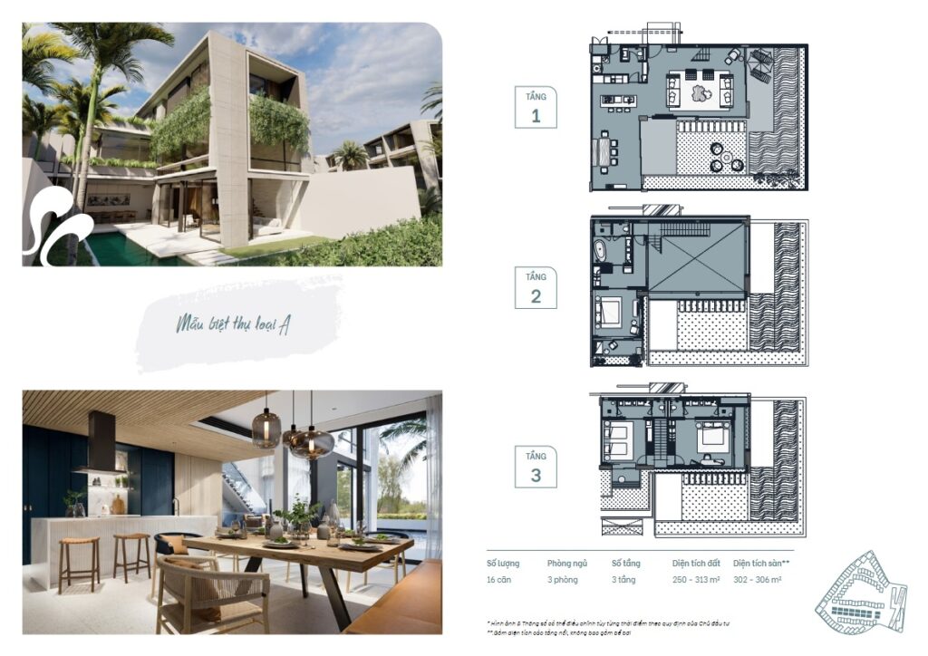 Biệt thự loại A tại Sailing Club Residences Hạ Long