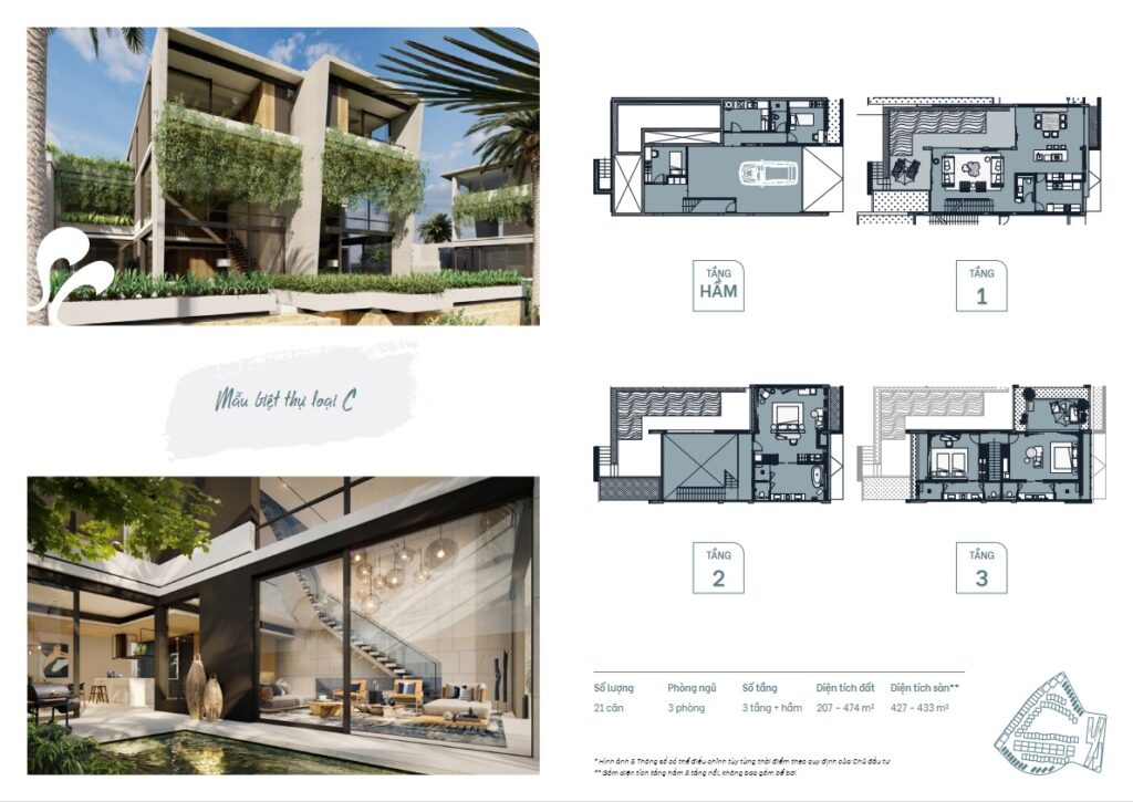 Biệt thự loại C tại Sailing Club Residences Hạ Long