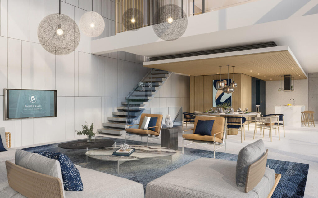 Không gian nội thất biệt thự Sailing Club Residences Hạ Long