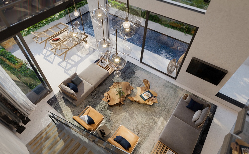 Không gian nội thất biệt thự Sailing Club Residences Hạ Long