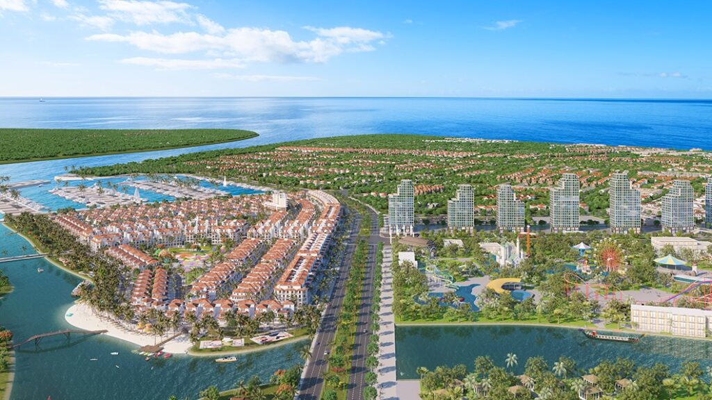 Dự án chỉ cách trung tâm thành phố Thanh Hóa khoảng 20 phút di chuyển, giúp cư dân thuận tiện trong việc an cư, nghỉ dưỡng và kết nối công việc.