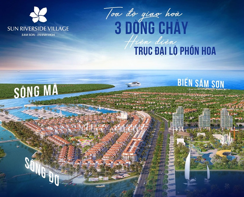 Vị trí dự án Sun Riverside Village Sầm Sơn
