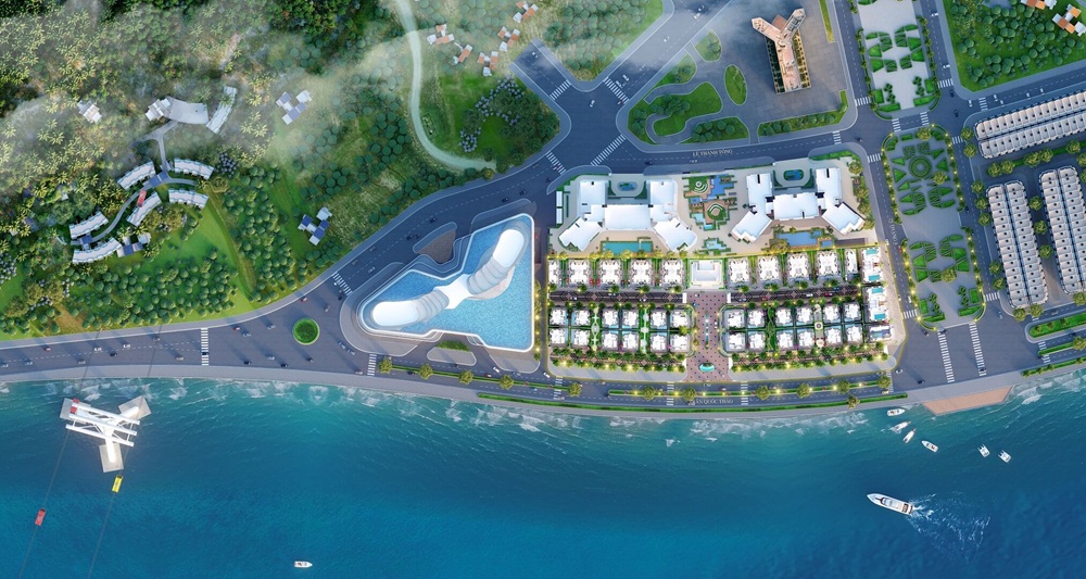 Mặt bằng tổng thể dự án The Sapphire Mansions Hạ Long